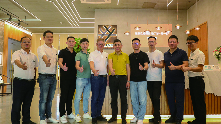 携手共进，价值共享 | 感谢【共享联盟】林会长和杭州吴会长一行，参观EGLO，神话设计展厅。